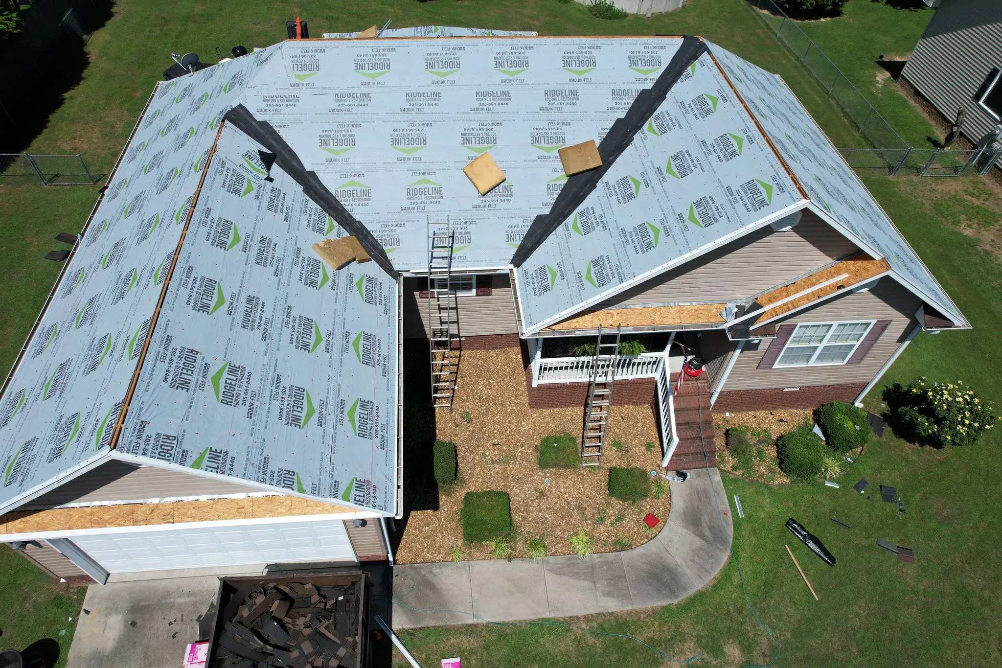 Ridgeline Roofing team